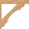 Ekena Millwork Olympic Block Smooth Outlooker, Western Red Cedar, 7 1/2"W x 44"D x 44"H OUT08X44X44OLY05SWR - alternate 4